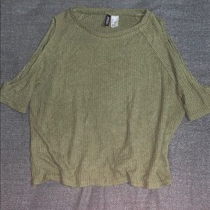 OLIVE GREEN TOP